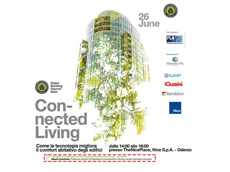 Conference: connected living. Come la tecnologia migliora il confort degli edifici