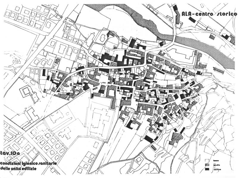 Piano del Centro Storico, Comune di Ala, Trentino